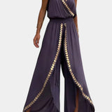 Bree - Dress Mono with Golden Details