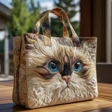 Handmade Melody - White Cat Blue Eyes