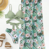 Faith - High Support High Waist Set with Matching Cover Up