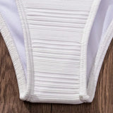 Sienna - High Support Crossed Top, High Waist Bikini