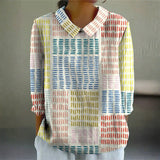 Kelly - Colourblock Dash Blouse