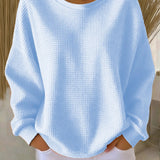 Diane | Classic Waffle Knit Sweater