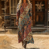 Harper - Casual Long Sleeve Dress with Vintage Inspiration