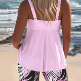 Sarah - Colorful Tankini Set