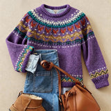Lucy - Classic Vintage Knit Sweater