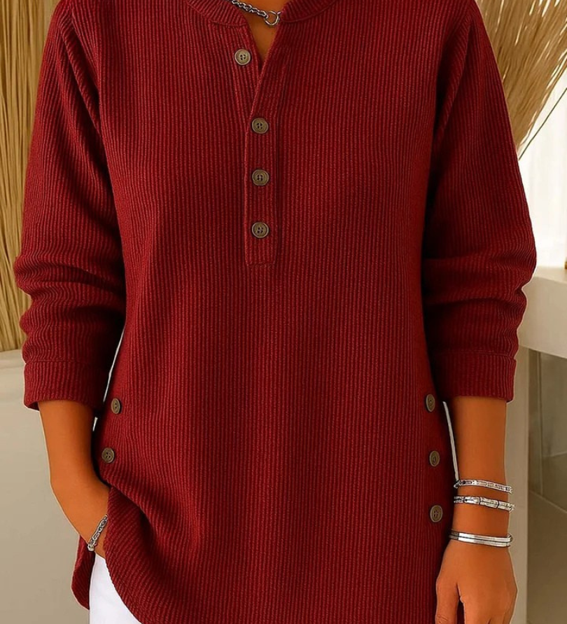 Susan | Henley Button Tunic