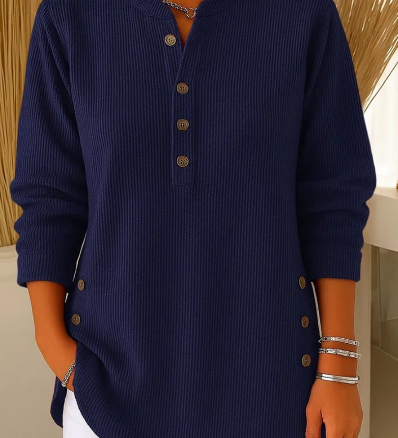 Susan | Henley Button Tunic