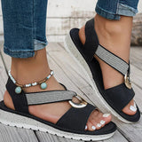 Brooke - Flat Sandals With Metal Buckle