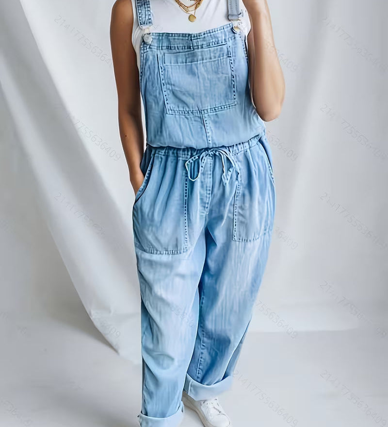 Robin - Relaxed Denim Jumpsuit