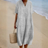 Amelia - Relaxed Striped Dress