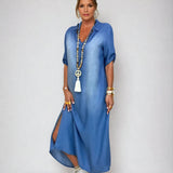 Hailey - Maxi Denim Dress