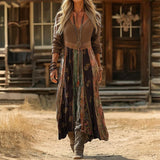 Mackenzie - Casual Long Sleeve Dress with Vintage Inspiration