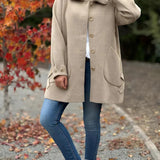 Andrea - Classic Button-Down Oversized Coat