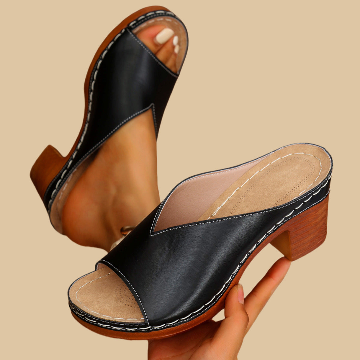 Paisley - Elegant Heel Sandals