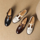 Amelie – Classic Women's Strap Shoes