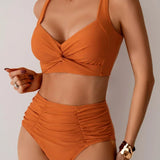 Tabitha - High-Waisted Summer Swimsuit