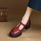 Natalie Chunky Pumps