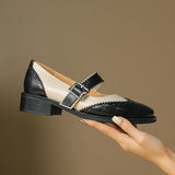 Robin Leather Mary Janes