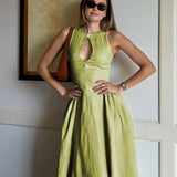 Stephanie - Elegant Midi Dress