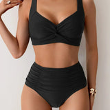 Tabitha - High-Waisted Summer Swimsuit