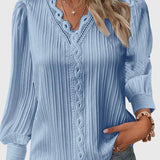 Ruby - Elegant Pullover Blouse