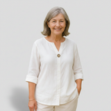 Sydney - Lightweight Draped Blouse