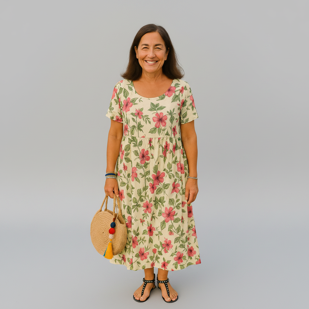 Vivian - Floral Maxi Dress