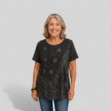 Nora - Boho Drape Top