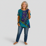 Nora - Boho Drape Top
