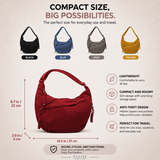 Claire | Gray Shoulder Bag