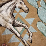 Kaitlyn - Desert Horse and Cactus Zip Cardigan